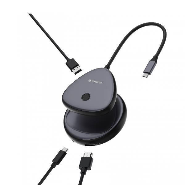 VERBATIM USB-C WIRELESS 4K HDMI ADAPTER VERBATIM USB-C WIRELESS 4K HDMI ADAPTER